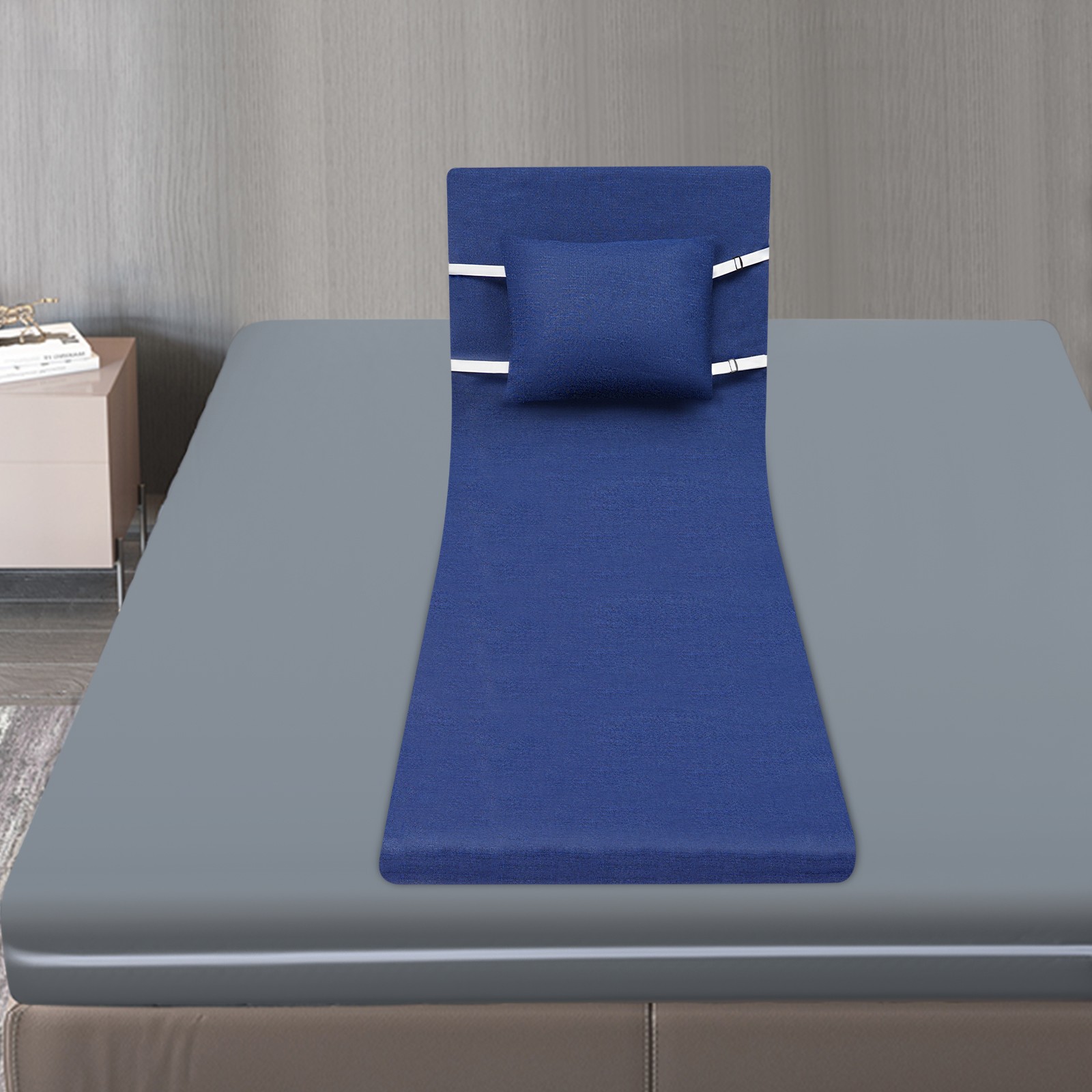 Electric Lifting Bed Backrest 2-80° Adjustable Back Rest Support For Elderly US