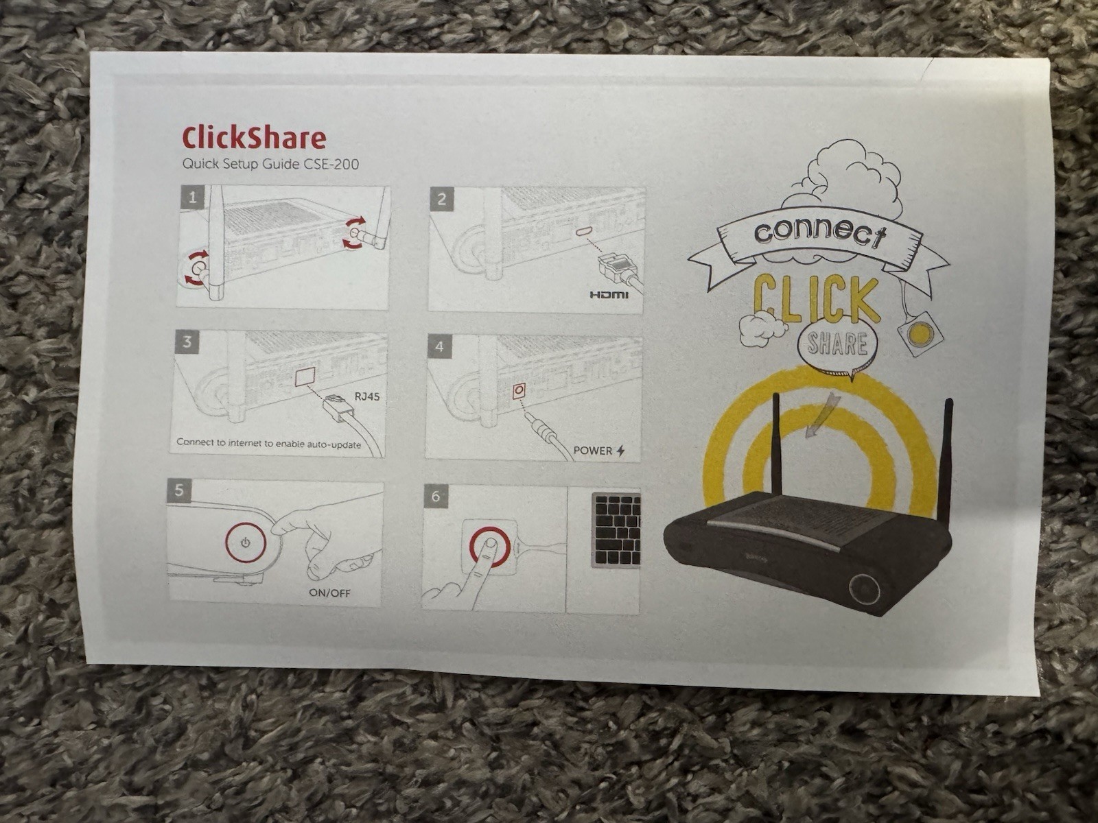Barco ClickShare CSЕ-200 Presentation System