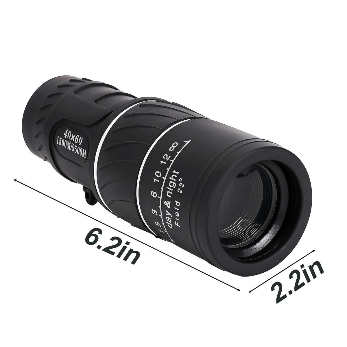 Telescope Monocular 40x60 Super High Power Night Vision Binoculars Outdoor