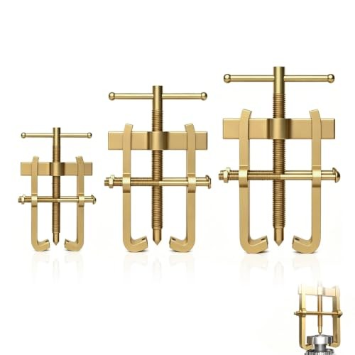 2 Jaw Puller Bearing Puller Set, 3''4''6''Heavy Duty Adjustable Gear Puller
