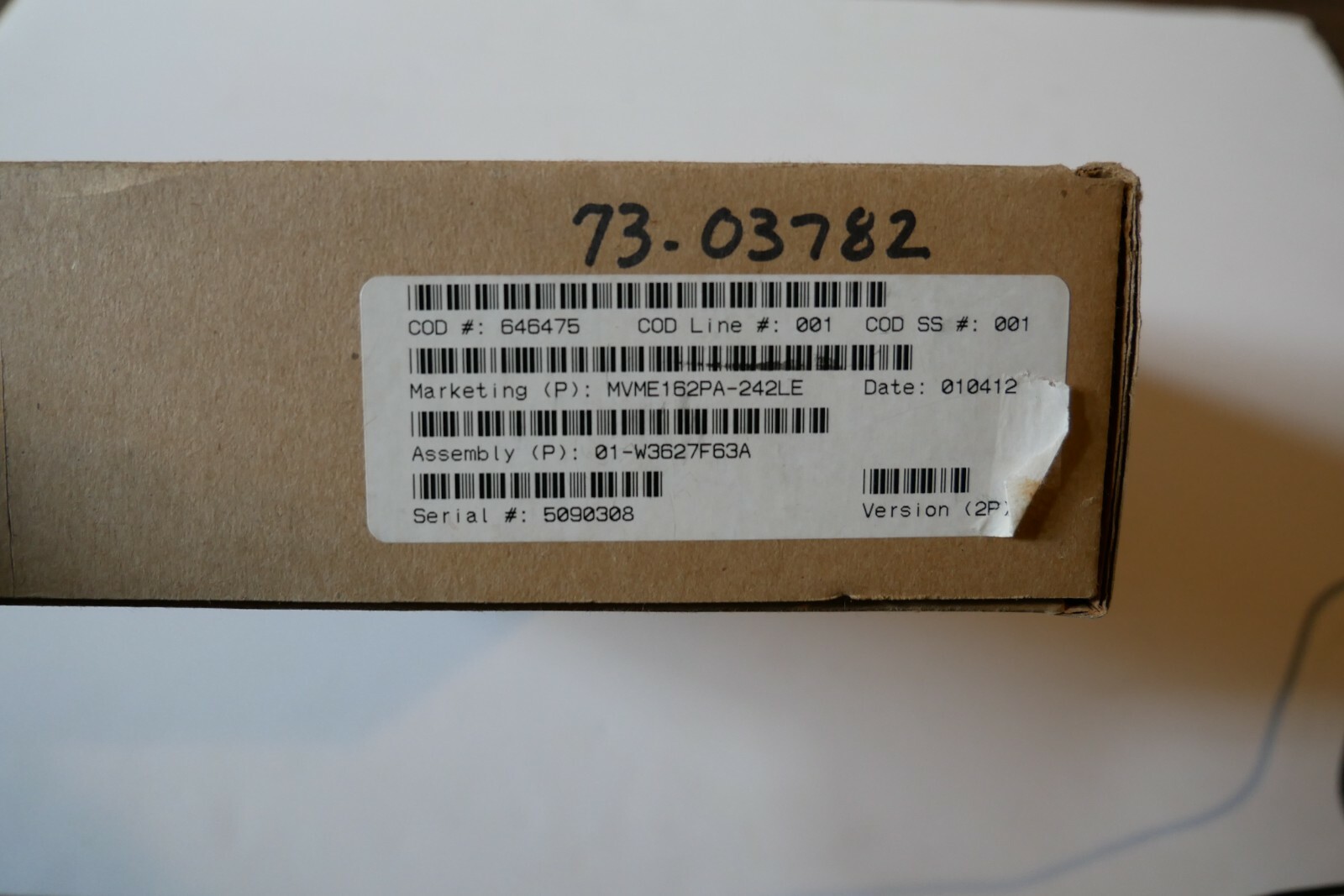 Emerson / Motorola VME162PA-252SE Embedded Controller
