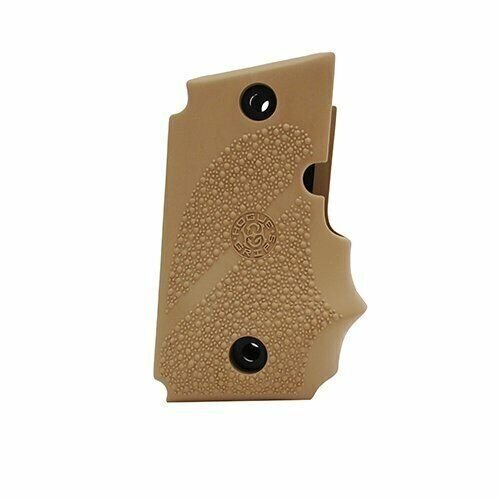 Hogue Sig P238 Grips Rbber w/Finger Grooves, Desert Tan