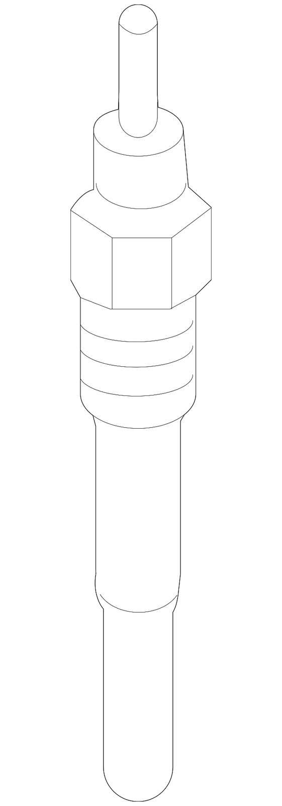 Genuine Volkswagen Glow Plug 03L-905-061-M