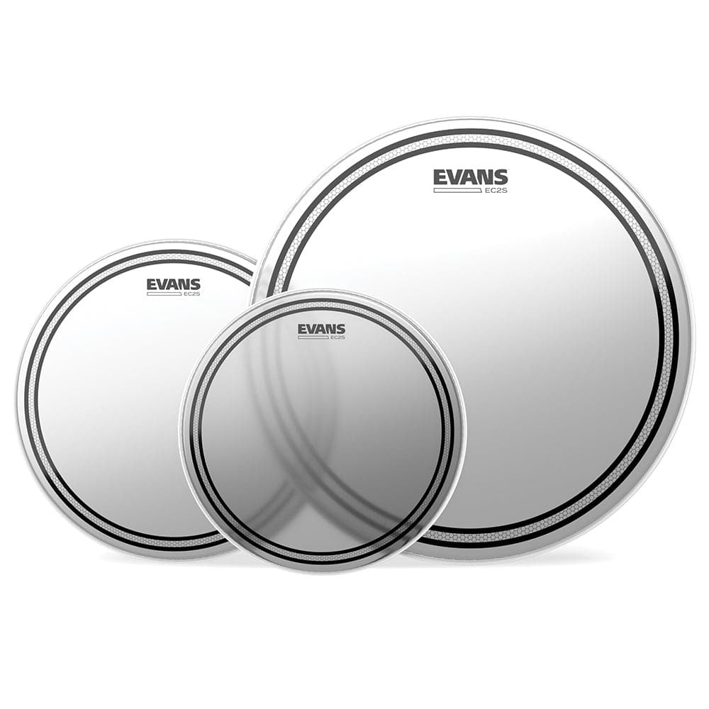 Evans EC2 Coated Drumhead Pack 10/12/16
