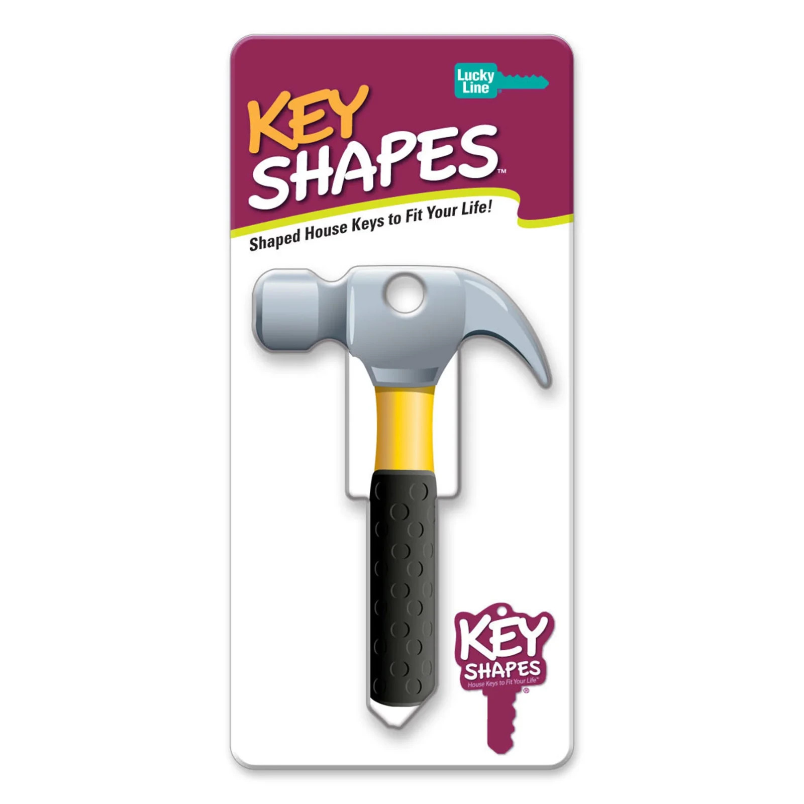 LUCKY LINE B122S HAMMER SCHLAGE SC1 KEYWAY HOUSE KEY SHAPES