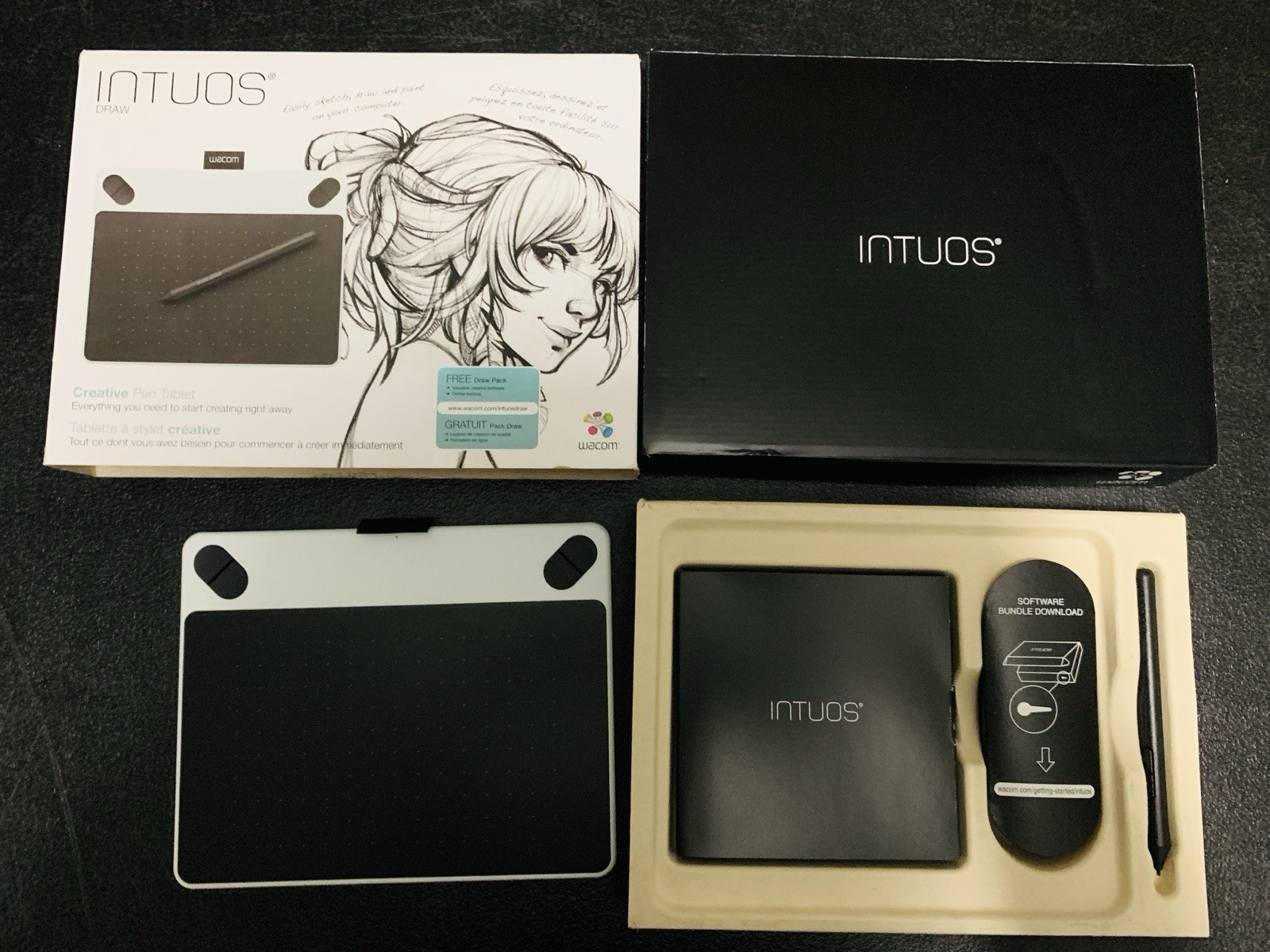 Intuos Wacom Drawing Creative Pen Tablet Pre-Owned Tested & Working 2015