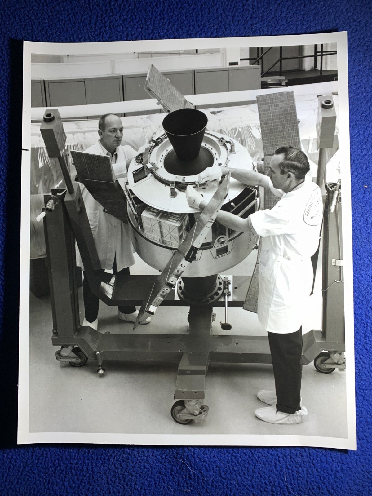 NASA vintage PHOTO aeronautics SPACE spacecraft RADIO ASTRONOMY EXPLORER test
