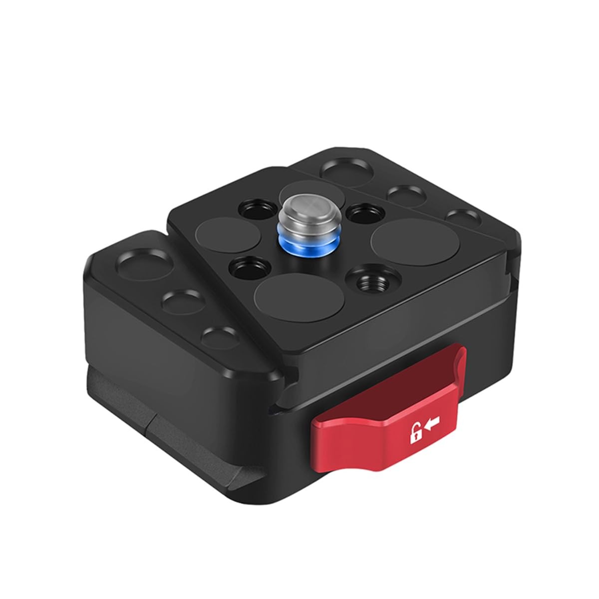 Anti-Wobble V-Type Quick Release Clamp - Compatible with Action Cameras & DSL...