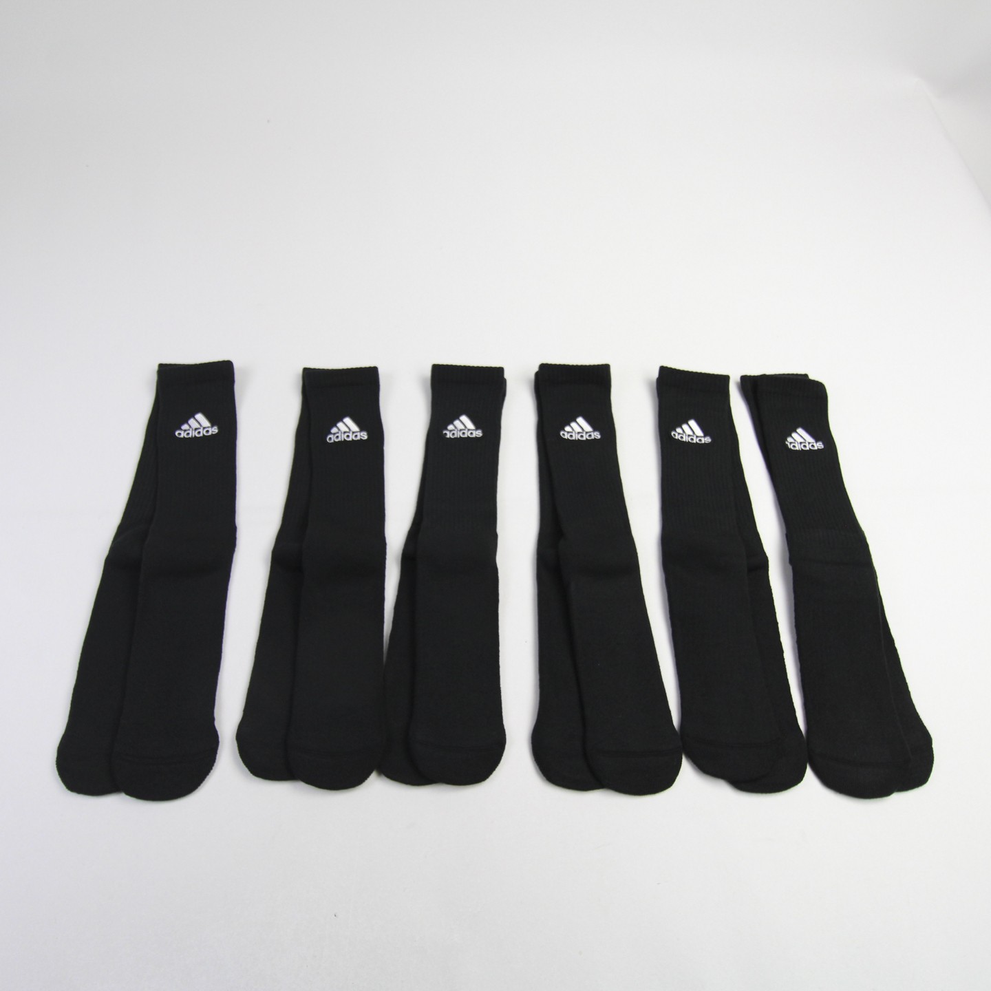 adidas Socks Unisex Black New with Tags L