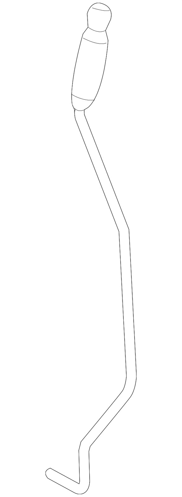 Genuine Volvo Lock Rod 39873328