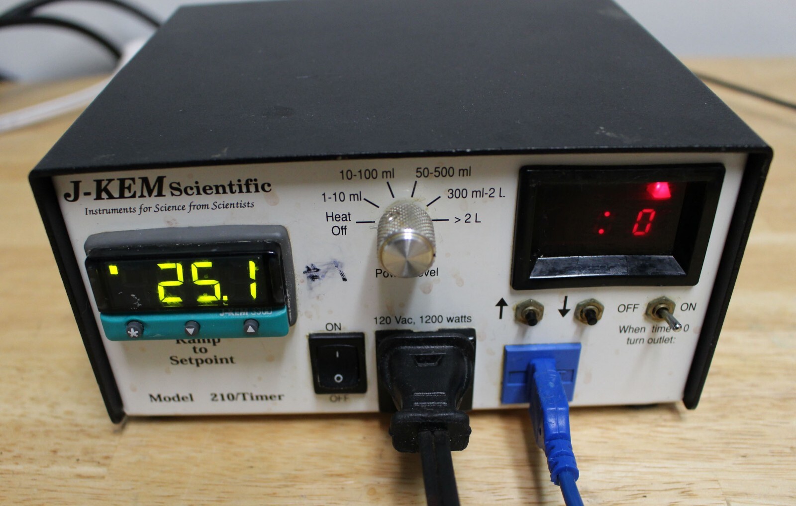 J-Kem Model 210 Temperature Controller Timer (working condition) #2