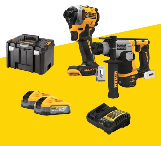 Dewalt / 20V MAX / combo set / impact driver / hammer drill / DCK2213H2T