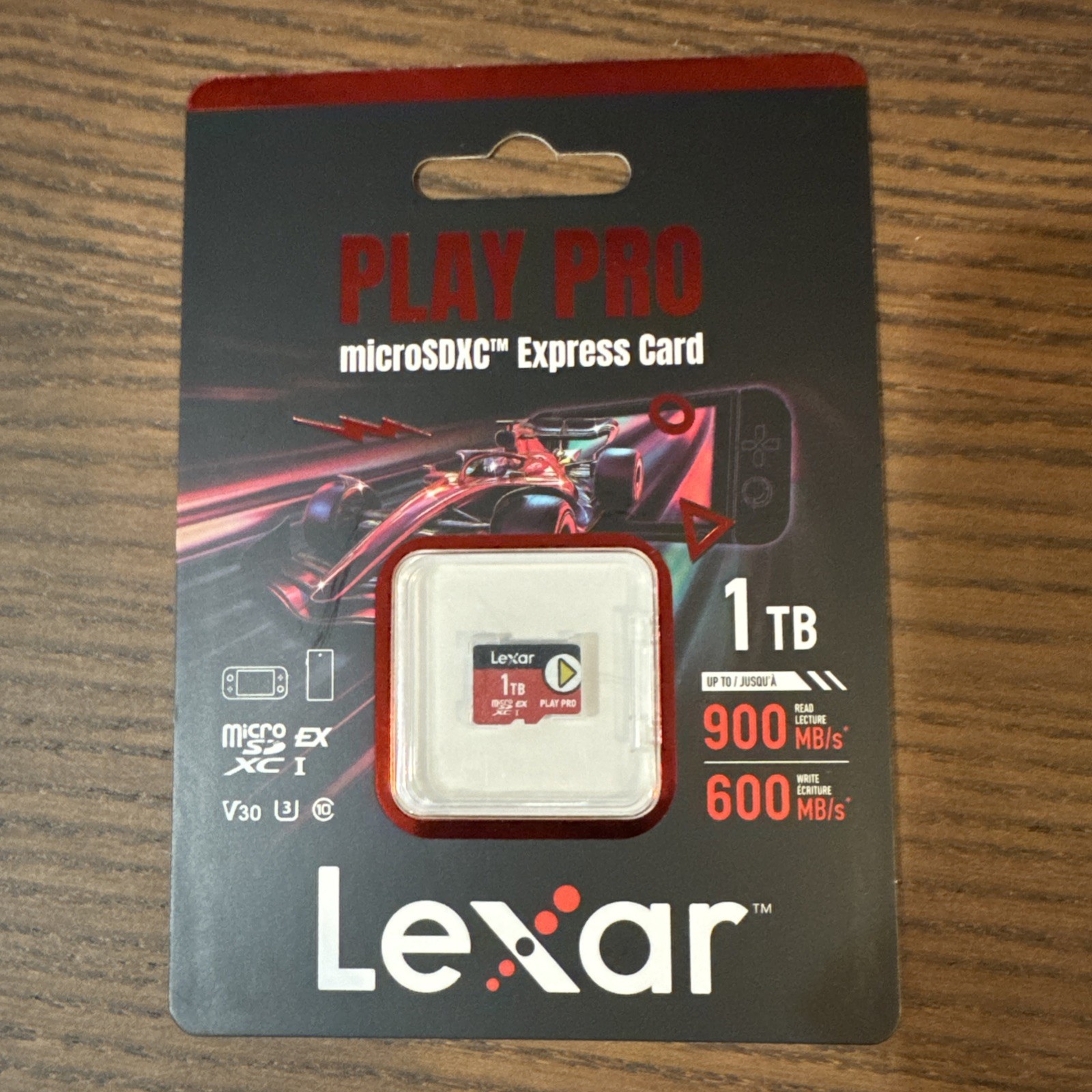 Lexar 1TB PLAY PRO microSDXC Express Memory Card