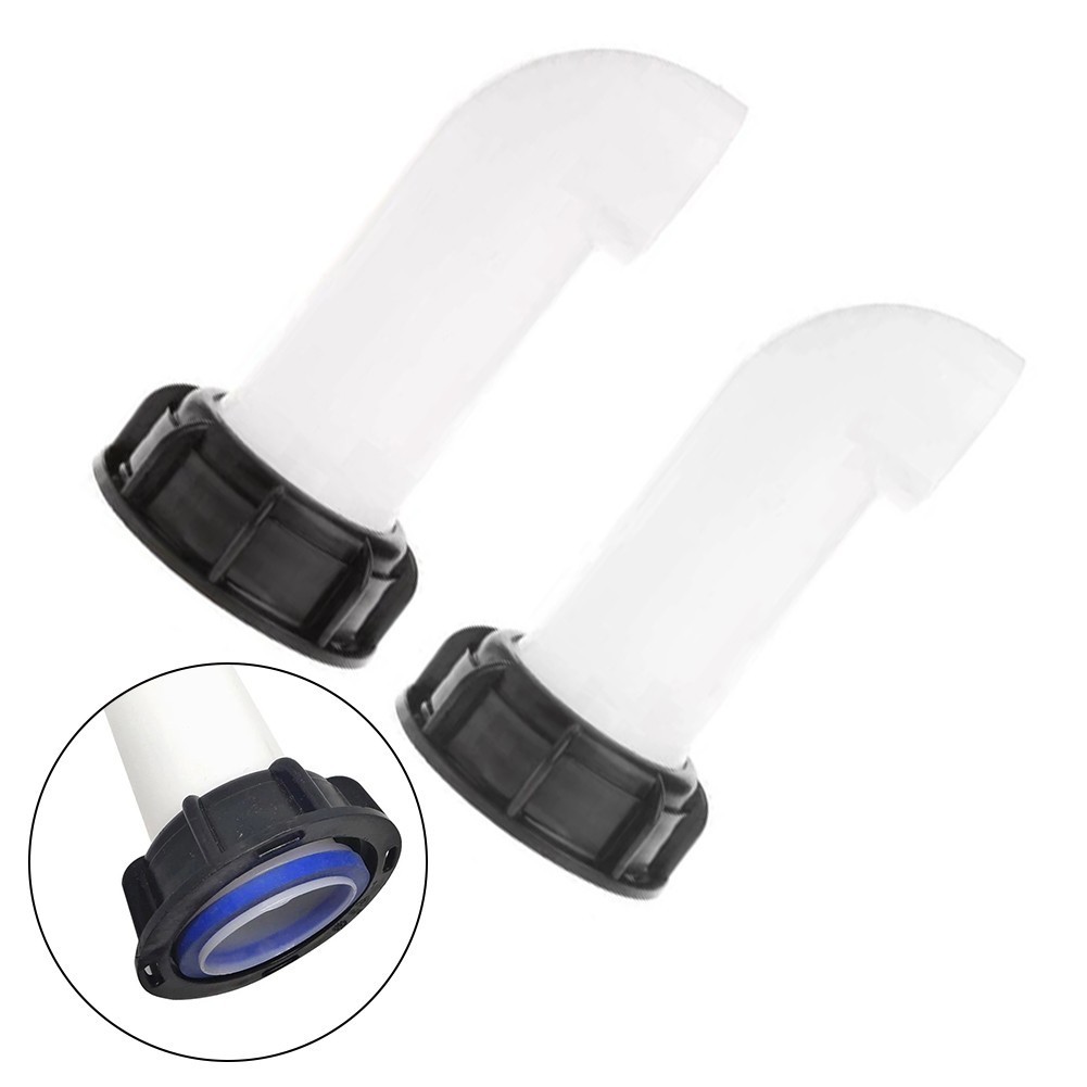 1000L IBC Water Tank 2 Extension Drain Spout Hose Nozzle Tap Cap Valve Fittings