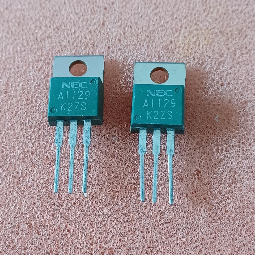 2 PCS NEC 2SA1129 Silicon PNP Power Transistor