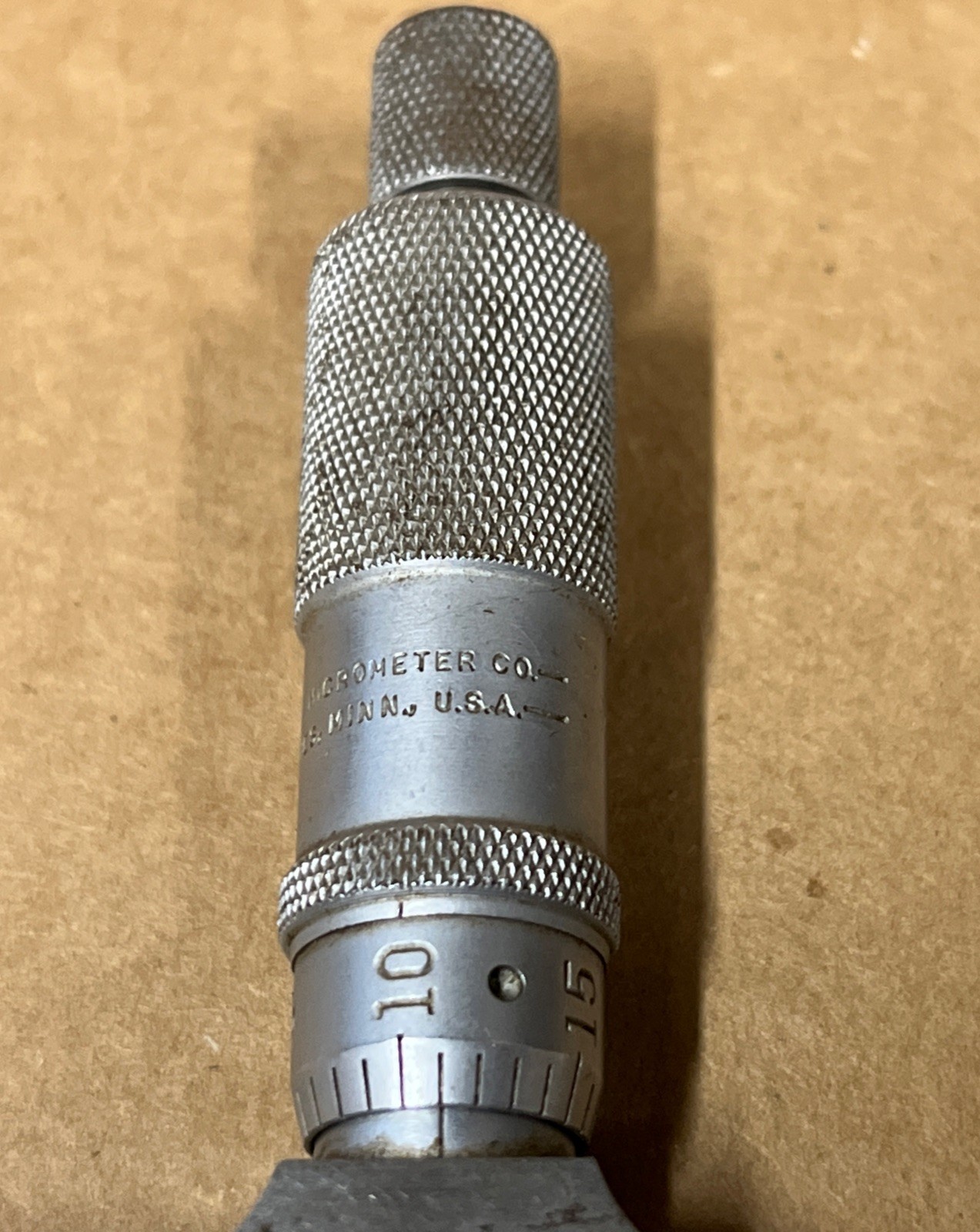 Tubular Micrometer Co. Depth Micrometer