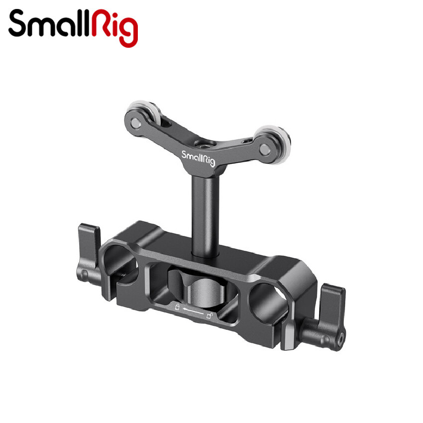 SmallRig universal 15mm LWS rod mount lens support for 15mm Rail Support System