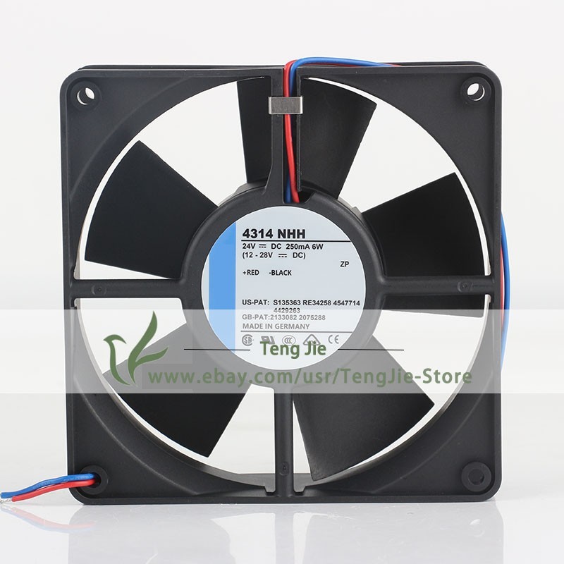 4314NHH 12V 48V DC24V 250mA 6W 12032 120x120x32mm Axial Original Cooling Fan