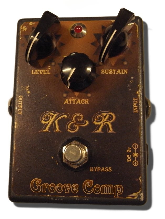 K&R Groove Compressor Pedal 8815 Tested & Works