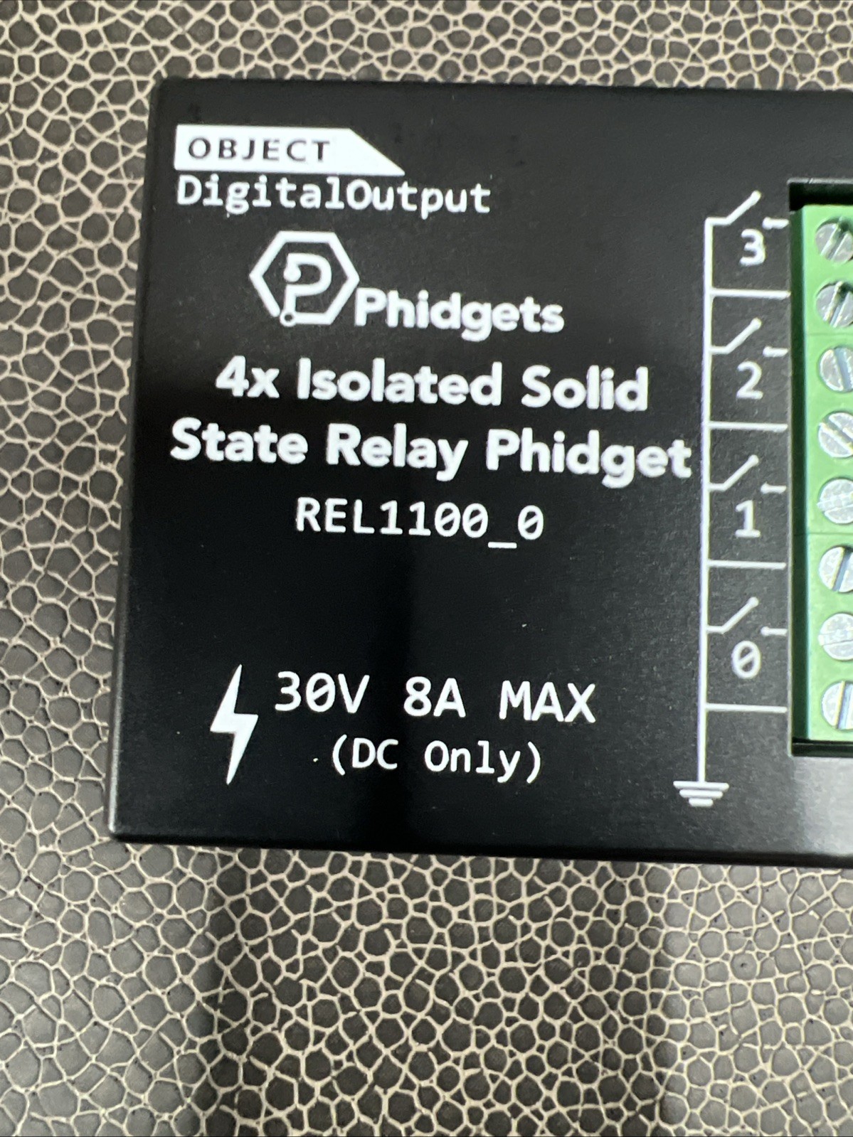 Phidgets REL1100_0 4x Isolated Solid State Relay Phidget SSR REL1100 Outputs