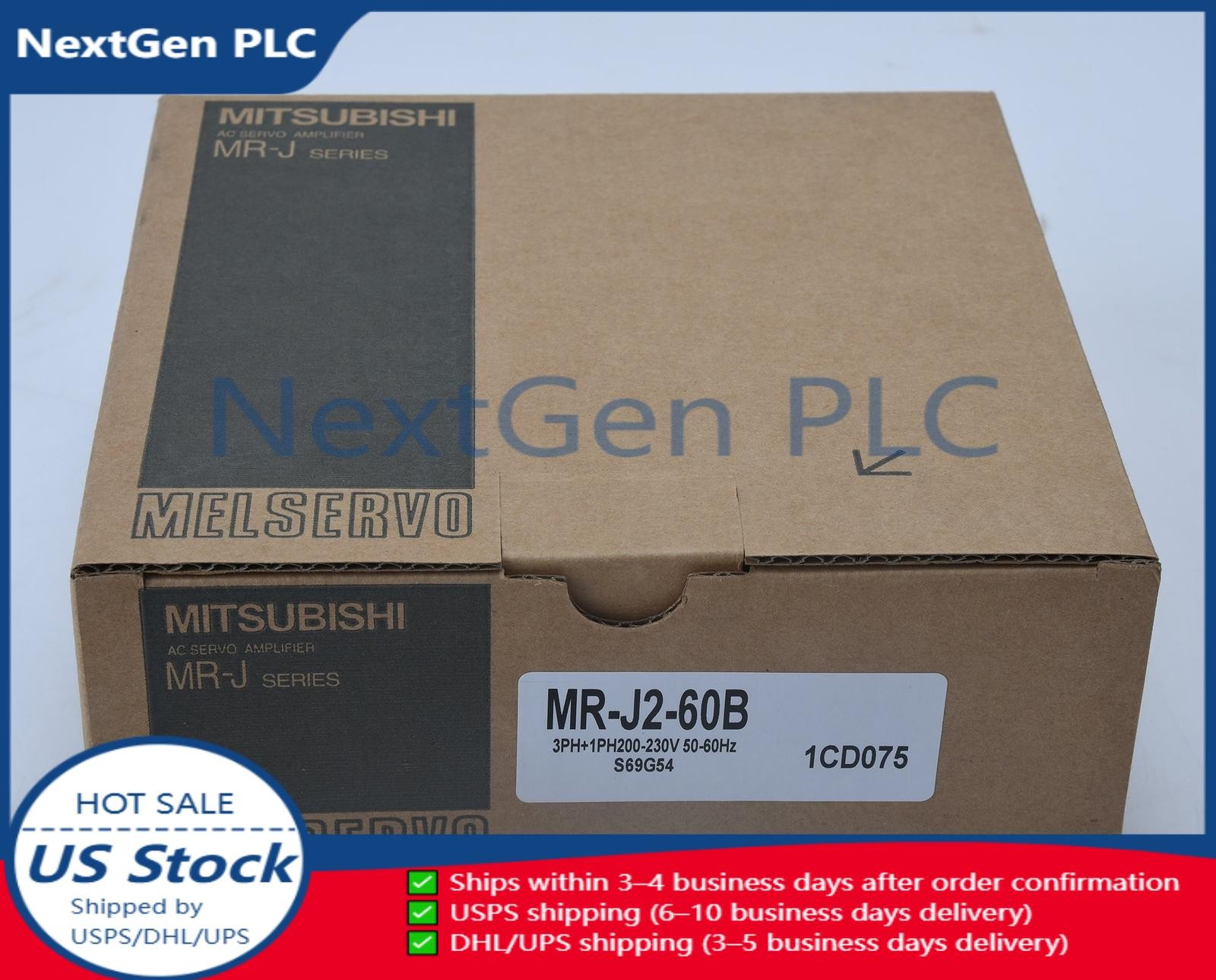 Mitsubishi MR-J2-60B AC Servo Drive New In Box MRJ260B Fast Shipping