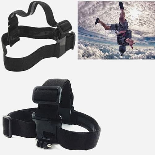 NEW Elastic Adjustable Head Strap Mount Belt For ALL GoPro Hero 3 3+ 4 5 6 USA