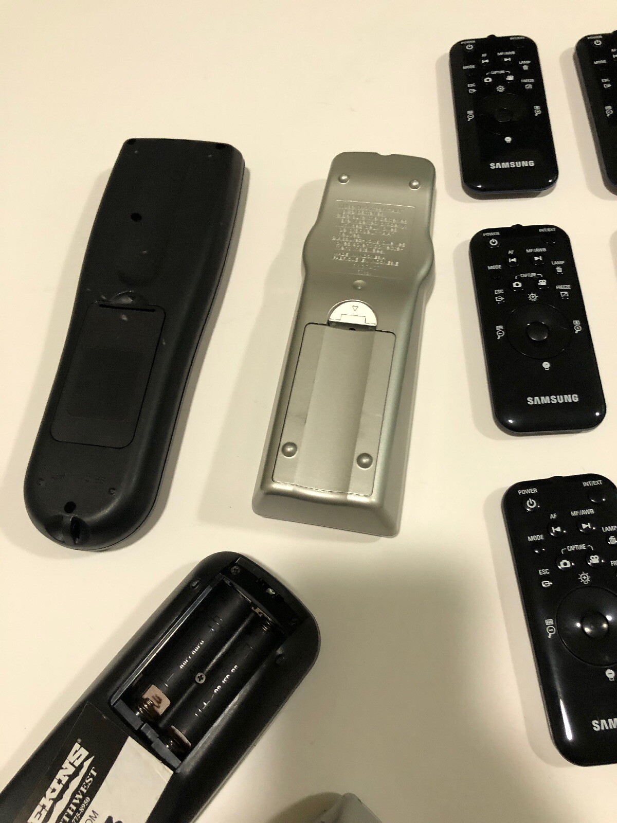 12 Pcs Various Wireless Remotes C748 Pointer Laser Clever Panasonic Samsung JVC