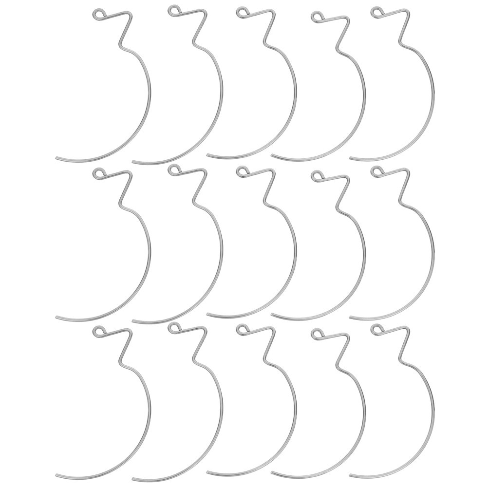 30 Pcs Metal Utility Cart Hooks Drywall Picture Hangers Heavy Load