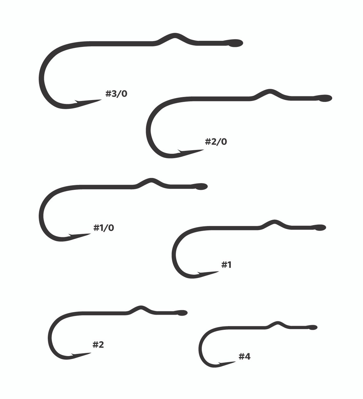 U505 Hook - 25 pack - Salt Popper