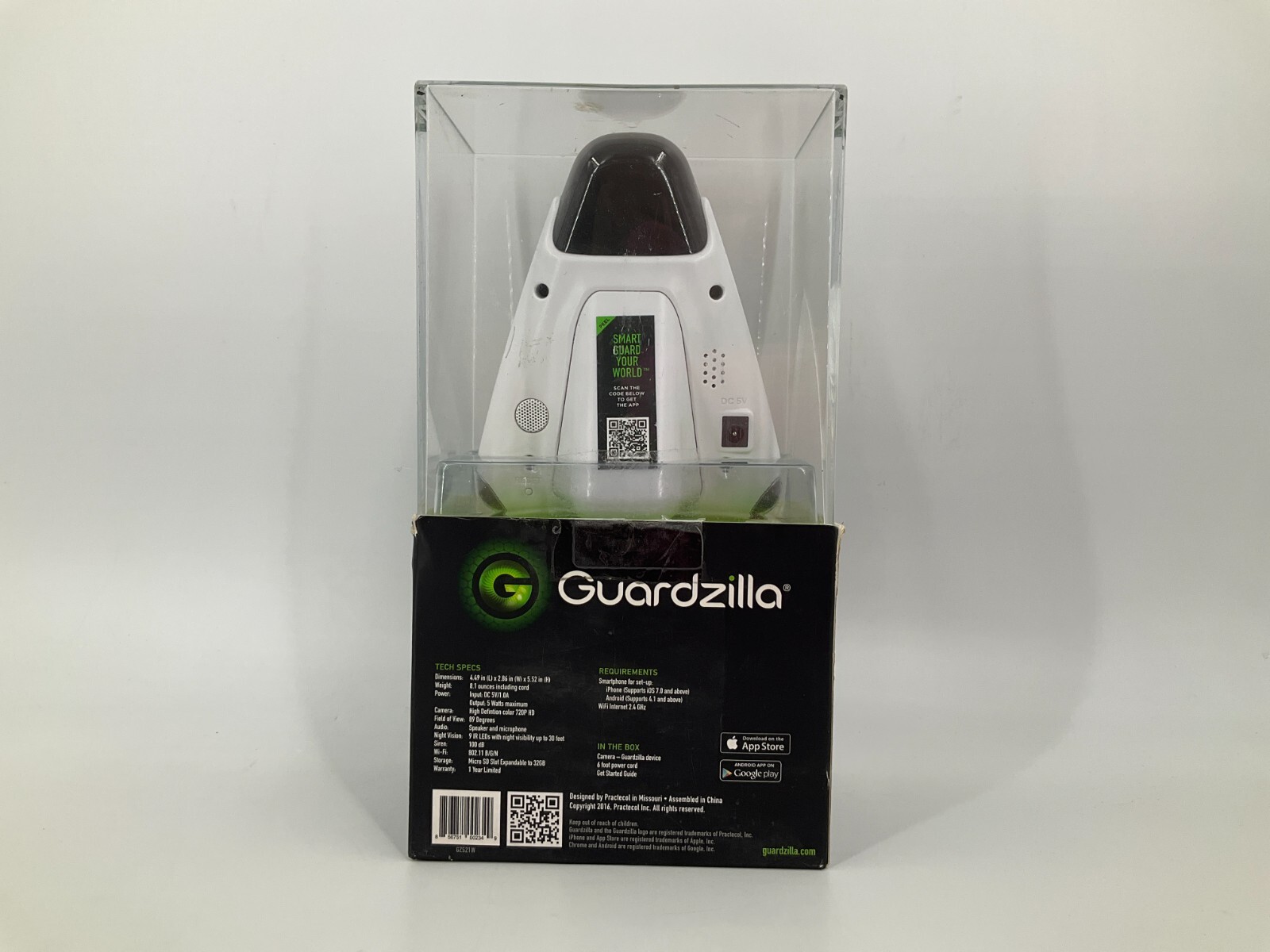 Guardzilla All-in-One HD VIdeo System white GZ521W ✅❤️️✅❤️️