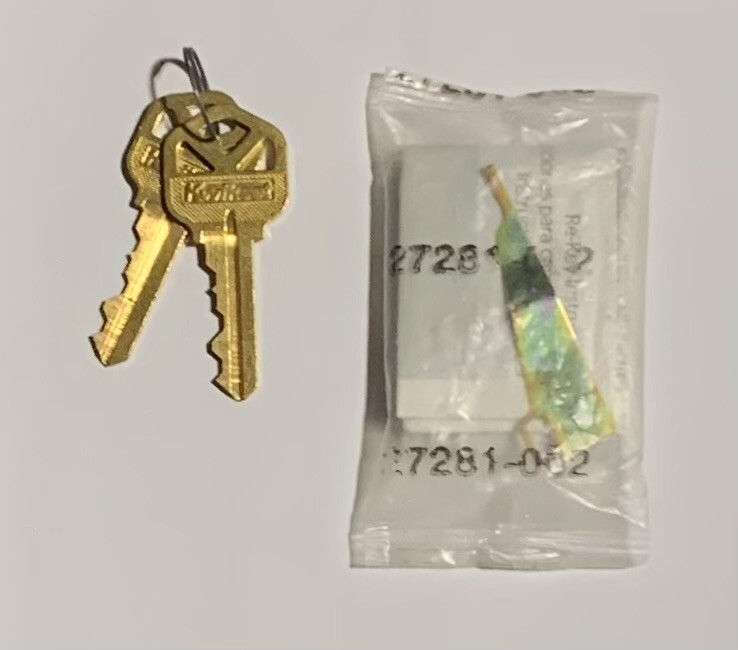 KWIKSET SMART KEY REKEY KIT; REKEY TOOL ; 2 OEM KWIKSET CUT KEYS;  INSTRUCTIONS.