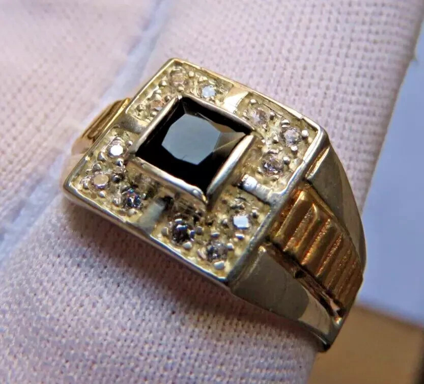 925 Silver Lab ONICE Men's Ring