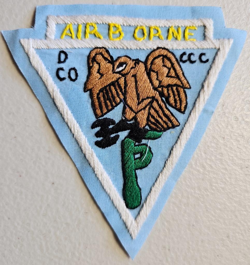 Vietnam Repro Patch:  AIRBORNE D CO CCC