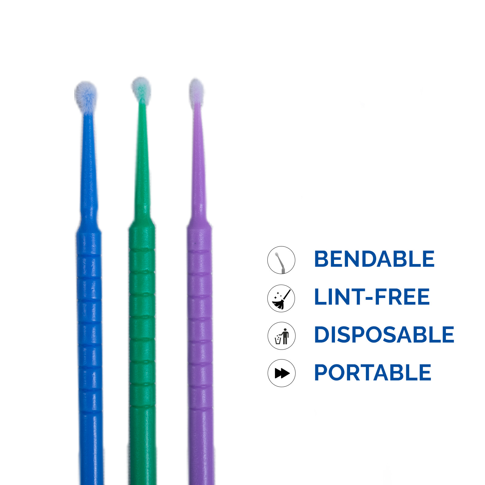 400/Box JMU Dental Micro Applicator Brush Microbrush Tips Regular/Fine/Ultrafine