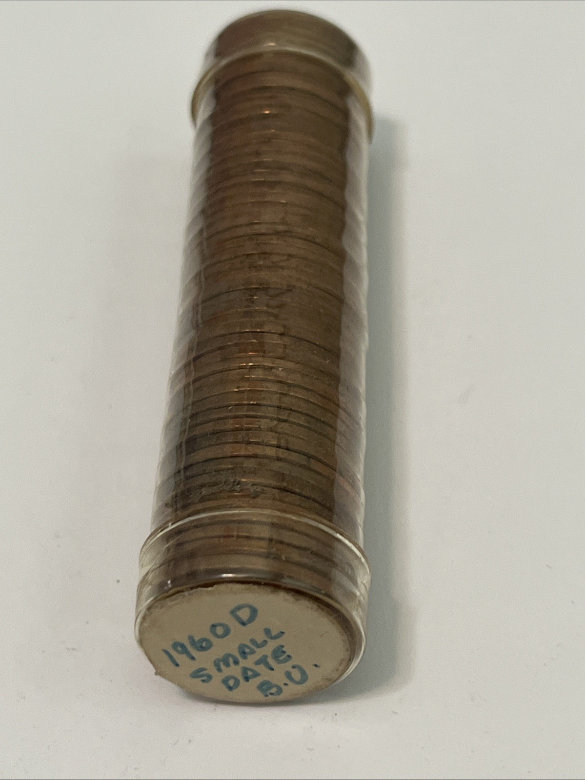 1960 D 1c BU ROLL. SMALL DATE CENTS, SEALED!