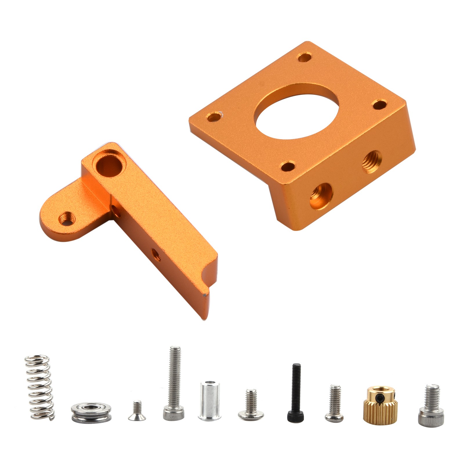 MK8 Extruder Aluminum Block Right Hand Left Hand For 1.75mm Filament 3D Printer