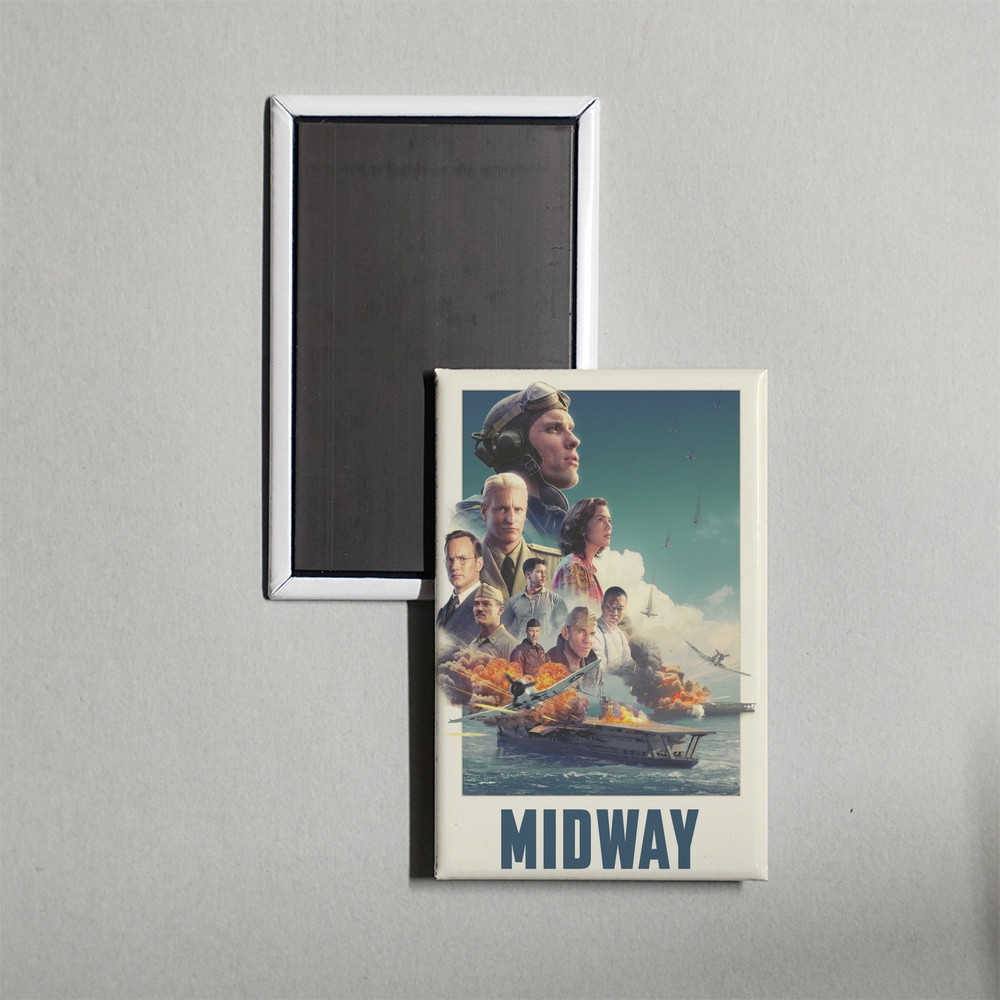Midway Mini Movie Poster Fridge Locker Magnet