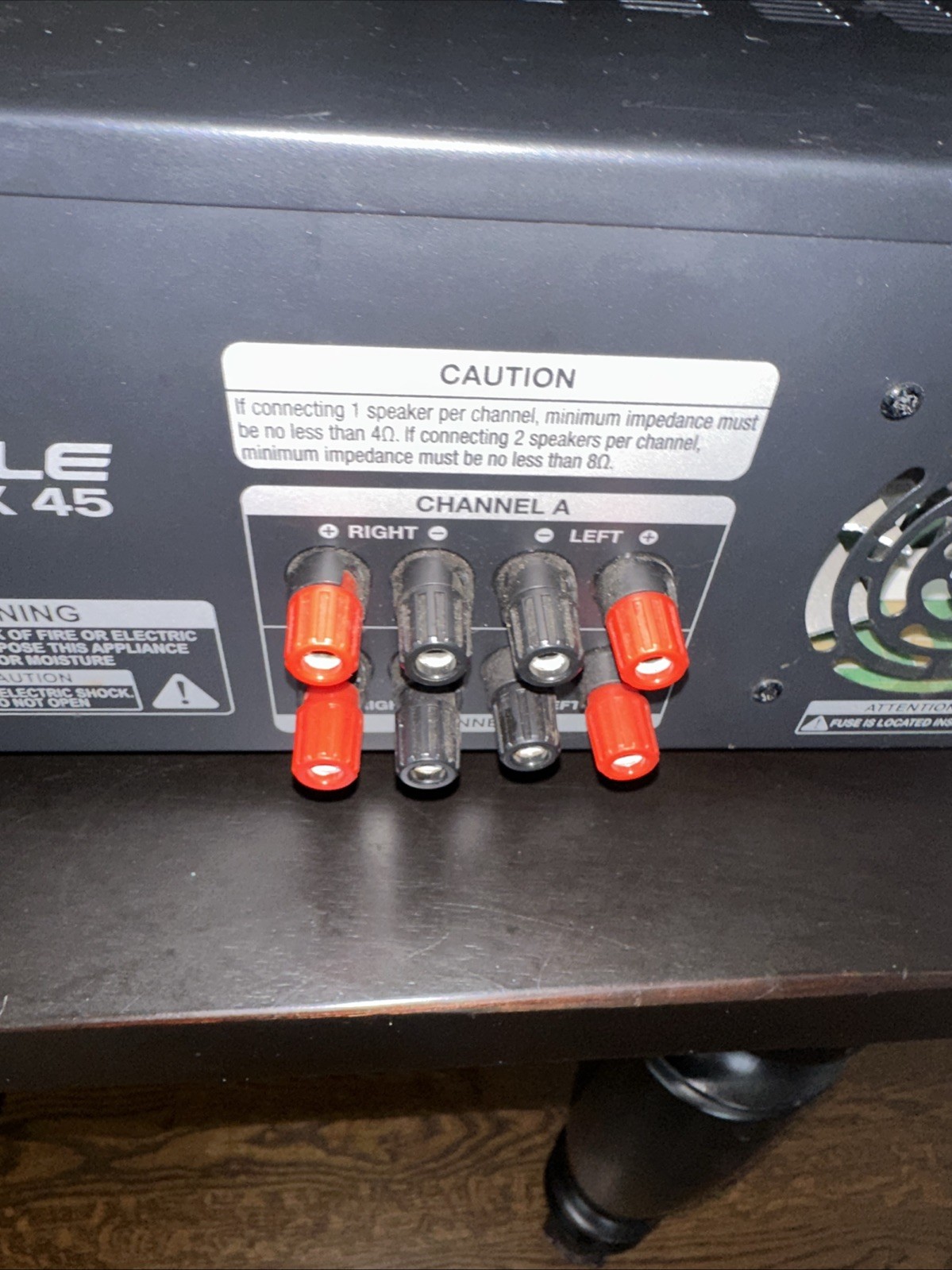 Rockville SingMix 45, Powered Mixer Amplifier