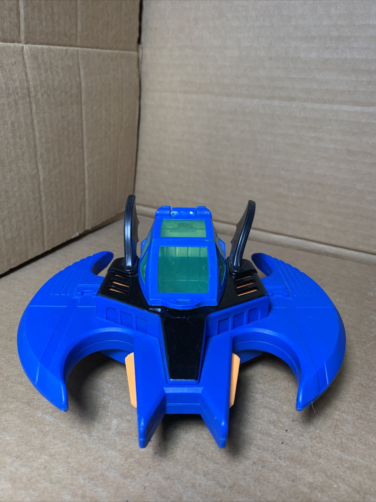 Imaginext DC Super Friends Batwing Blue Bat Jet Batwing Fisher Price Mattel 2006