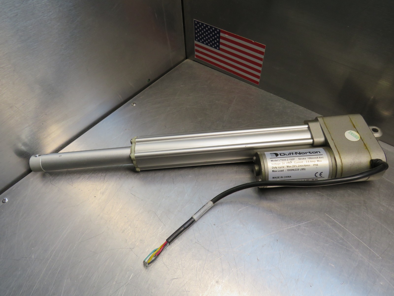 Duff-Norton LT225-2-150P Linear Actuator 150mm Stroke 24VDC