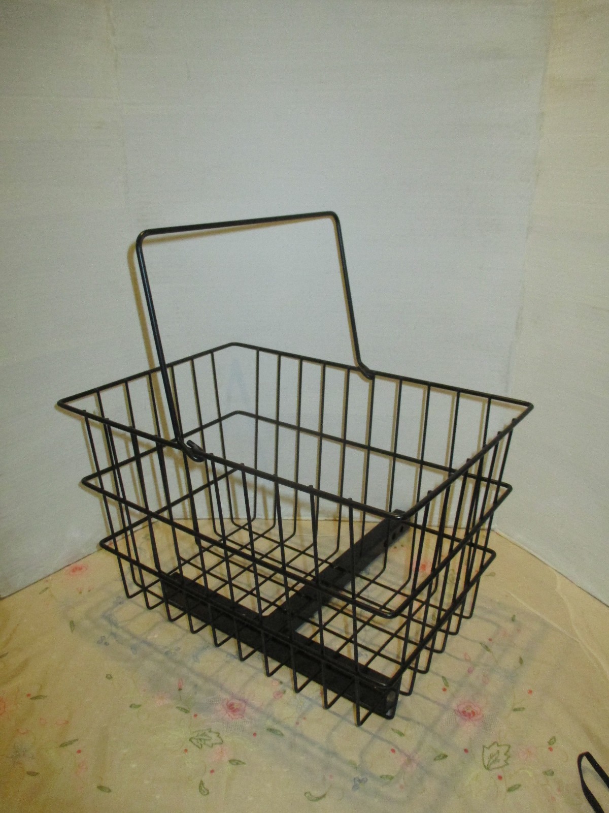 Heavy-Duty Metal Rear Basket for Mobility Scooters - Easy No-Tool Installation