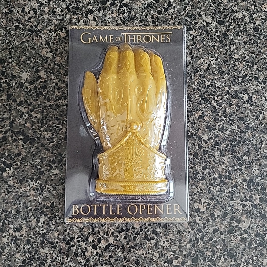 GAME OF THRONES JAIME LANNISTER GOLDEN HAND BOTTLE OPENER HBO New Sealed