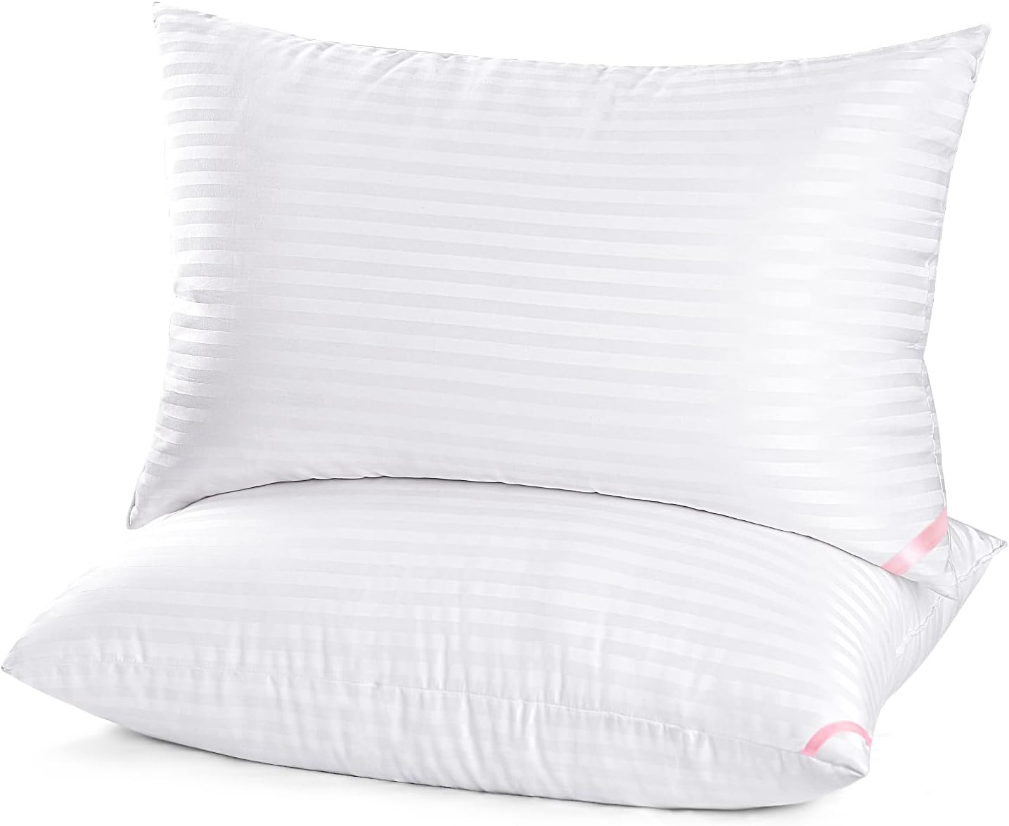 Queen Bed Pillows 2 Pack Soft Microfiber Sleeping Pillows