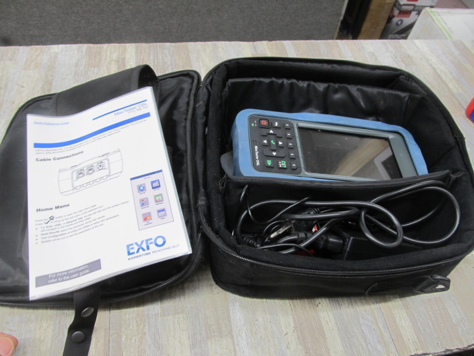 Exfo MaxTester DSL Colt-350-v2xa  as is only part or repair free shipping