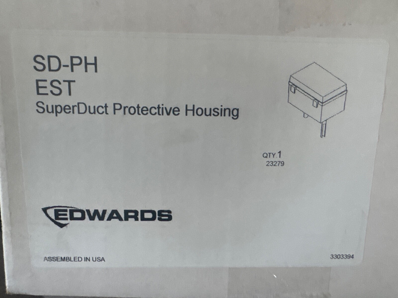 Edwards EST SD-PH SuperDuct Protective Housing [CTOKT]