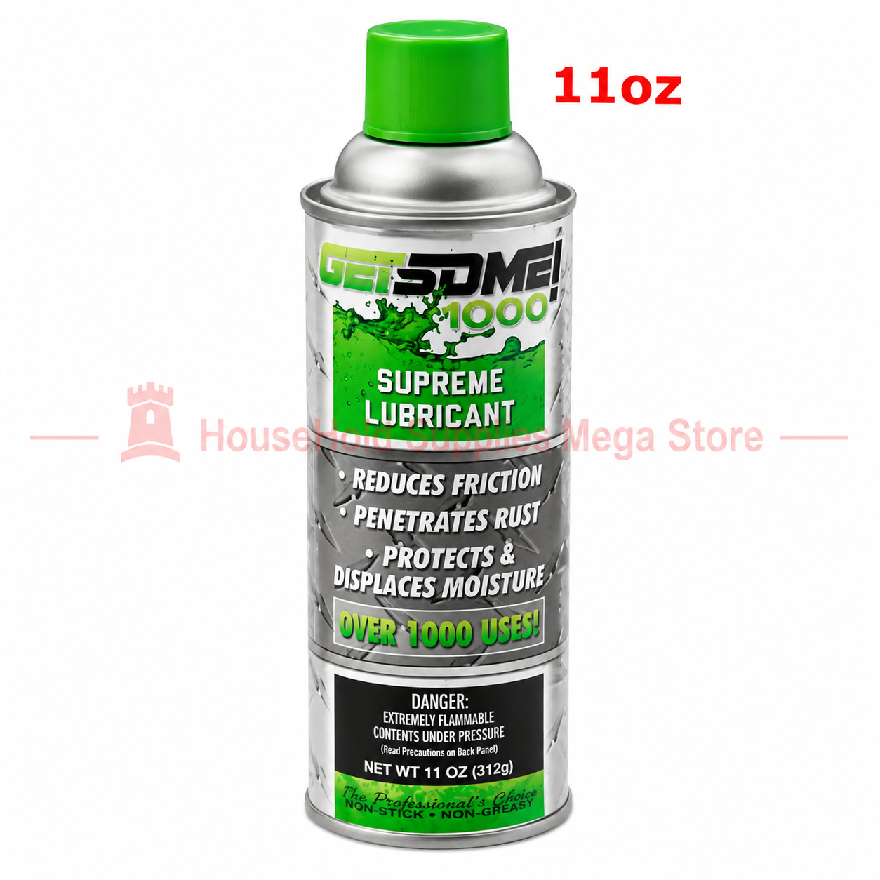 GetSome 1000 Supreme Lubricant Protect & Displace Moisture Garage Doors VOC