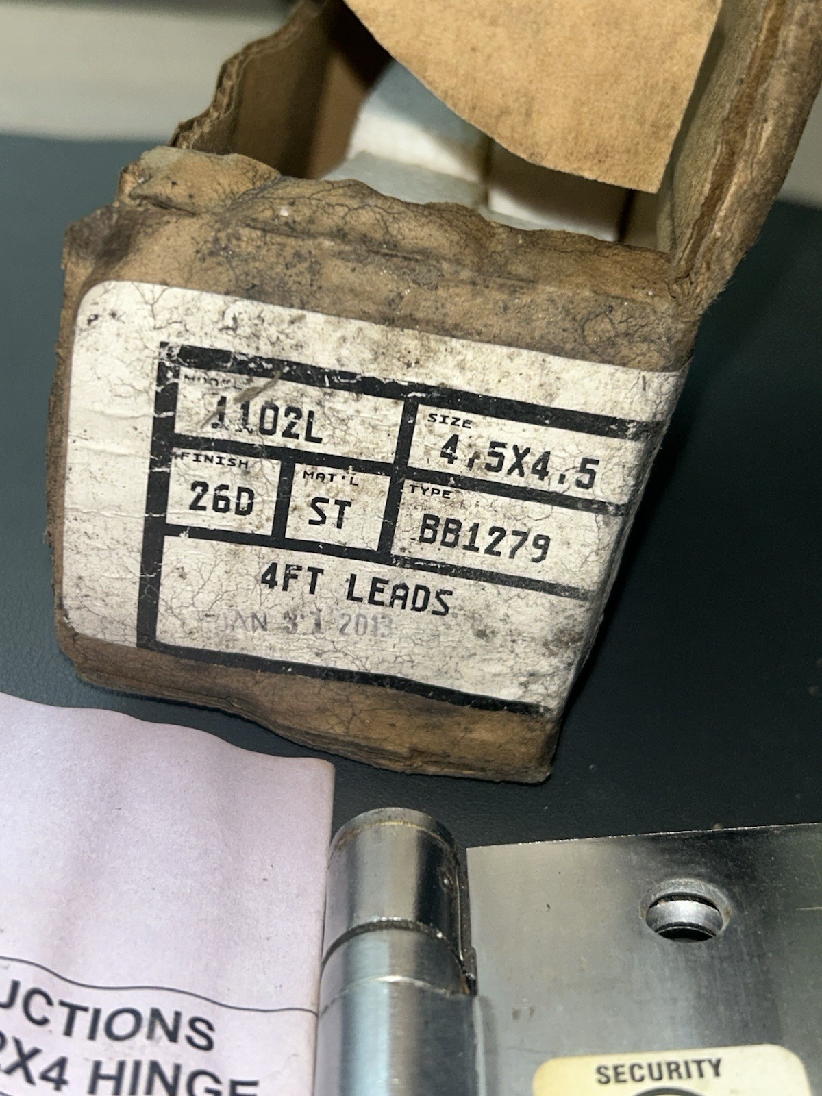 Architectural Control Systems ACSI 1102 Concealed Connection Hinge BB1279