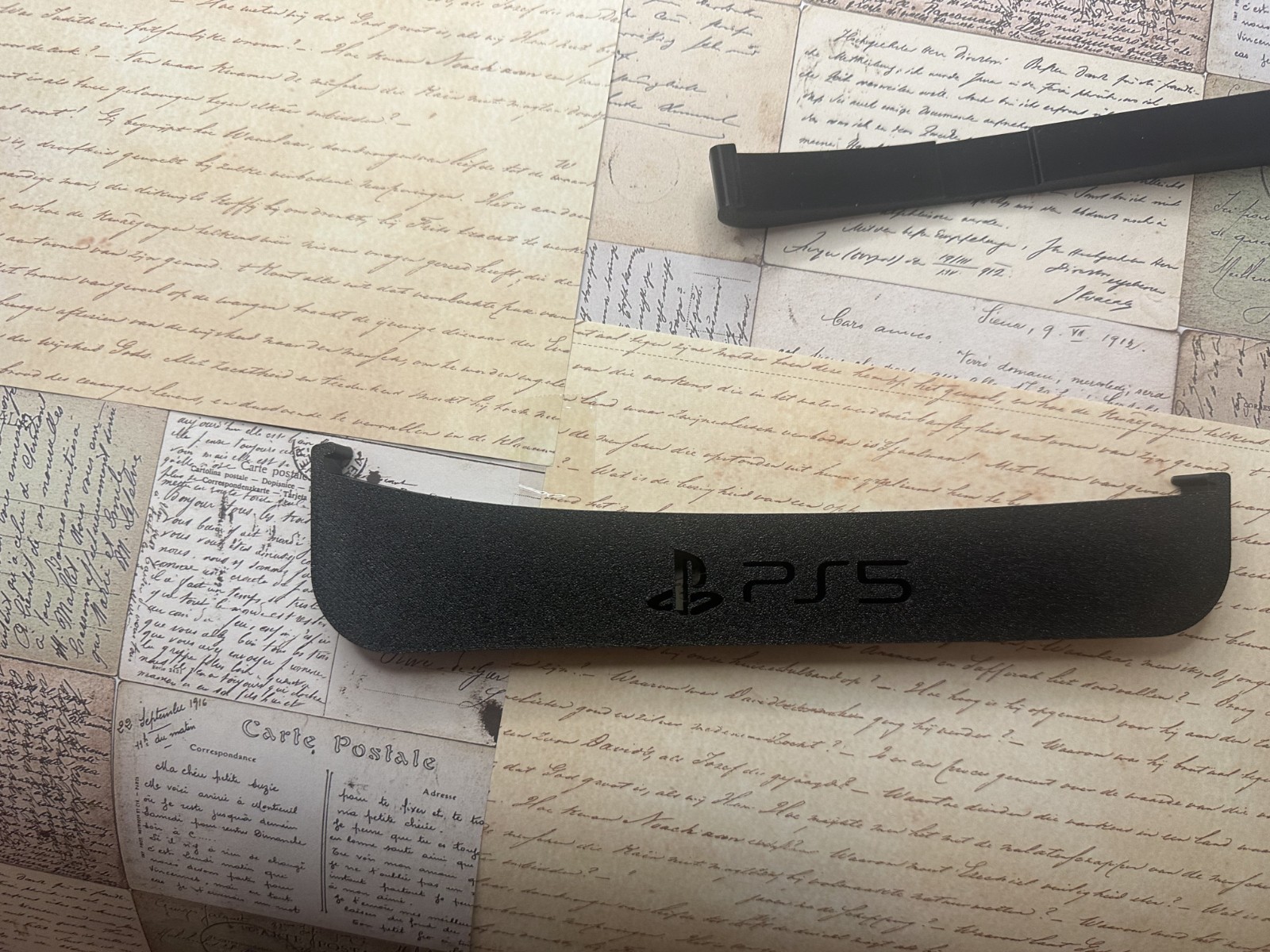 PS5 Horizontal Stand Disc Edition Console Holder Black Stable Base