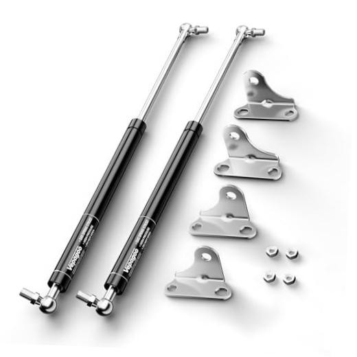 Gas Struts 15 Inch 100Lb/445N Shocks for Heavy Lid, RV 15" 100 LB Carbon Steel