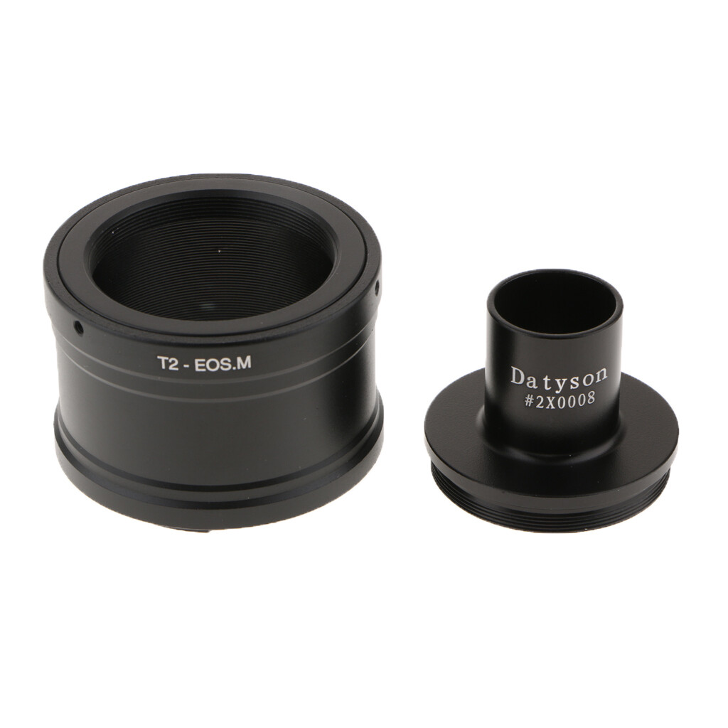 23.2mm Microscope Tube+T2 Ring for Canon EOSM EF-M Mirrorless Cameras